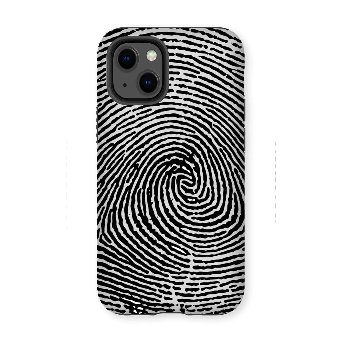 Casezest Mobile Phone Case for iPhone 13 Mini / Gloss Fingerprint Design