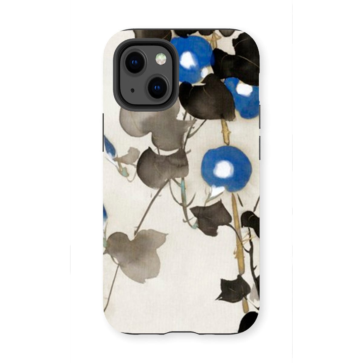 Casezest Mobile Phone Case for iPhone 13 Mini / Gloss Kamisaka Flowers Design