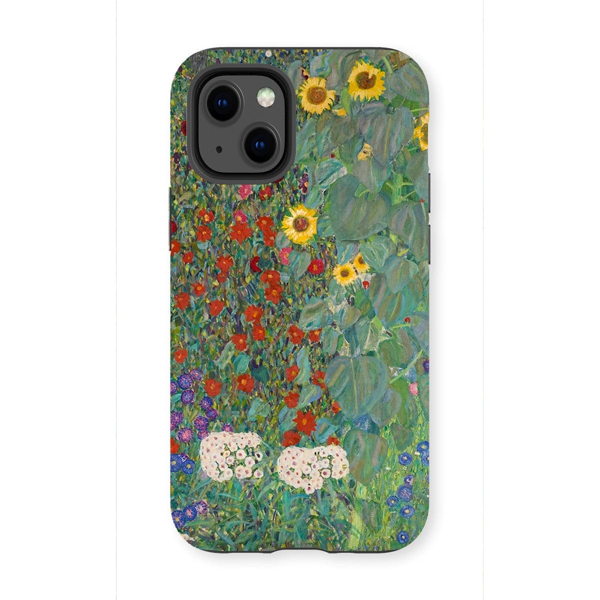 Casezest Mobile Phone Case for iPhone 13 Mini / Gloss Klimt Farm Garden Design