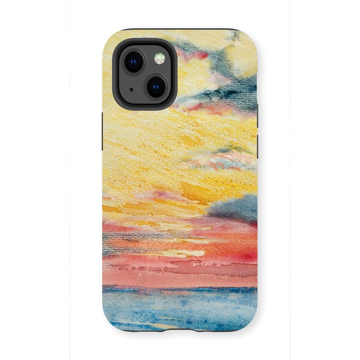 Casezest Mobile Phone Case for iPhone 13 Mini / Gloss Pennell Sunset Design