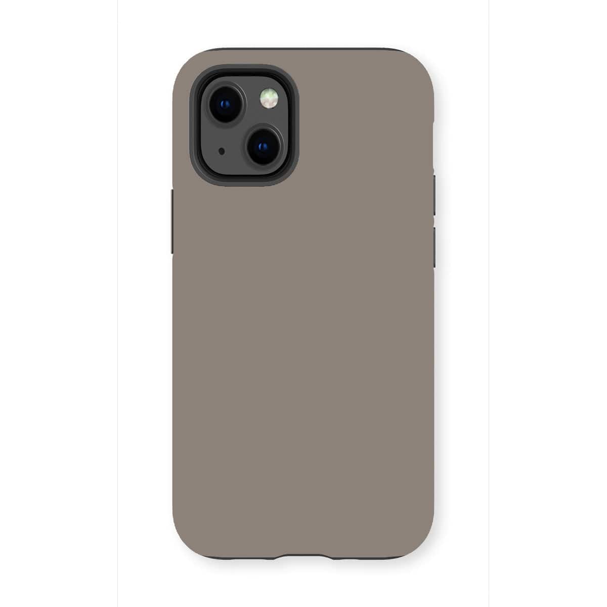 Casezest Mobile Phone Case for iPhone 13 Mini / Gloss Pure Grey Design