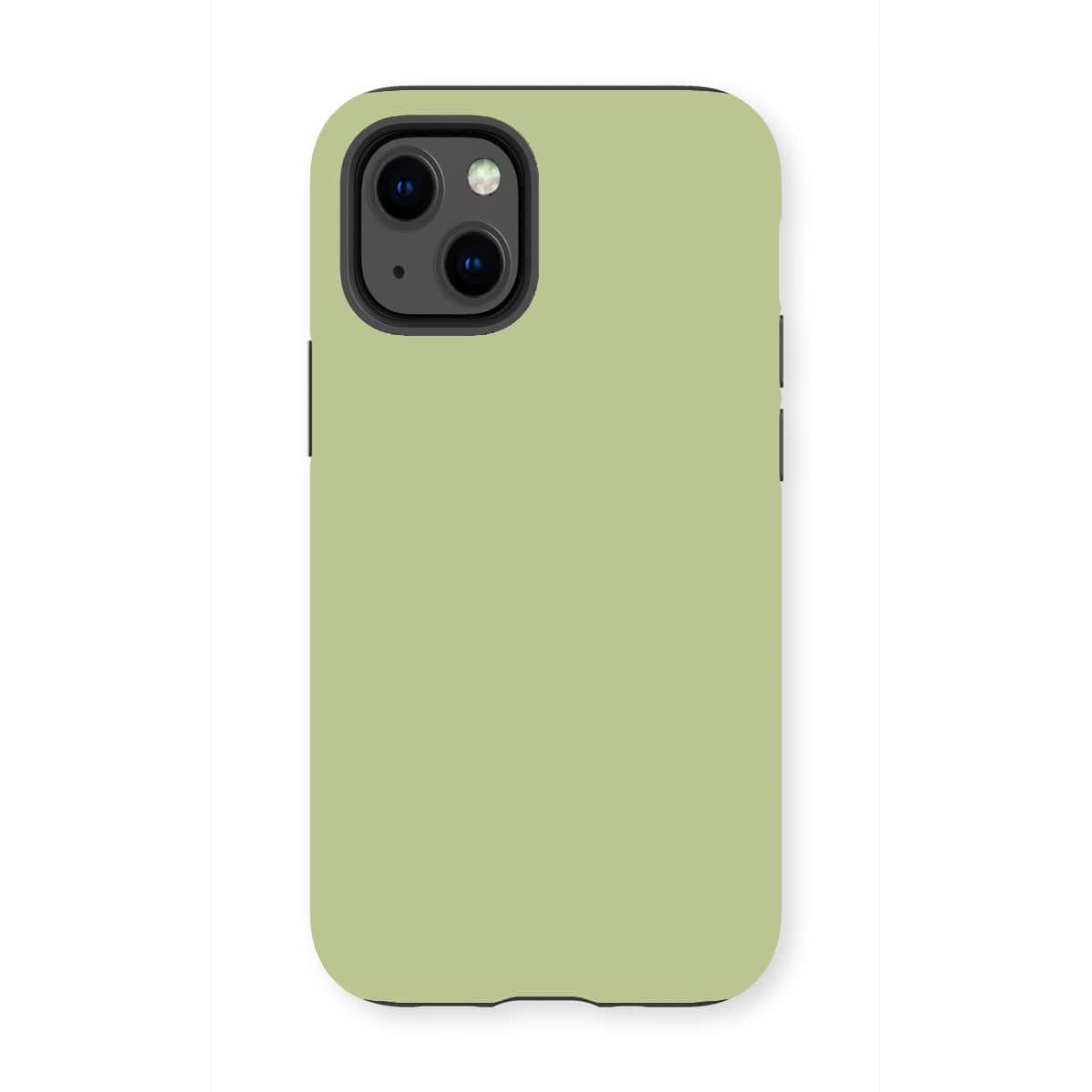 Casezest Mobile Phone Case for iPhone 13 Mini / Gloss Pure Light Green Design