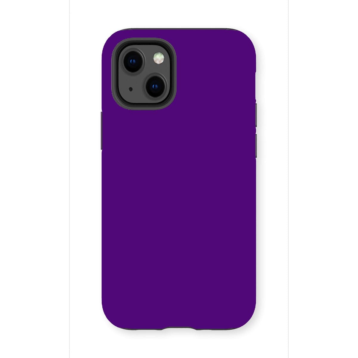 Casezest Mobile Phone Case for iPhone 13 Mini / Gloss Pure Mid Purple Design