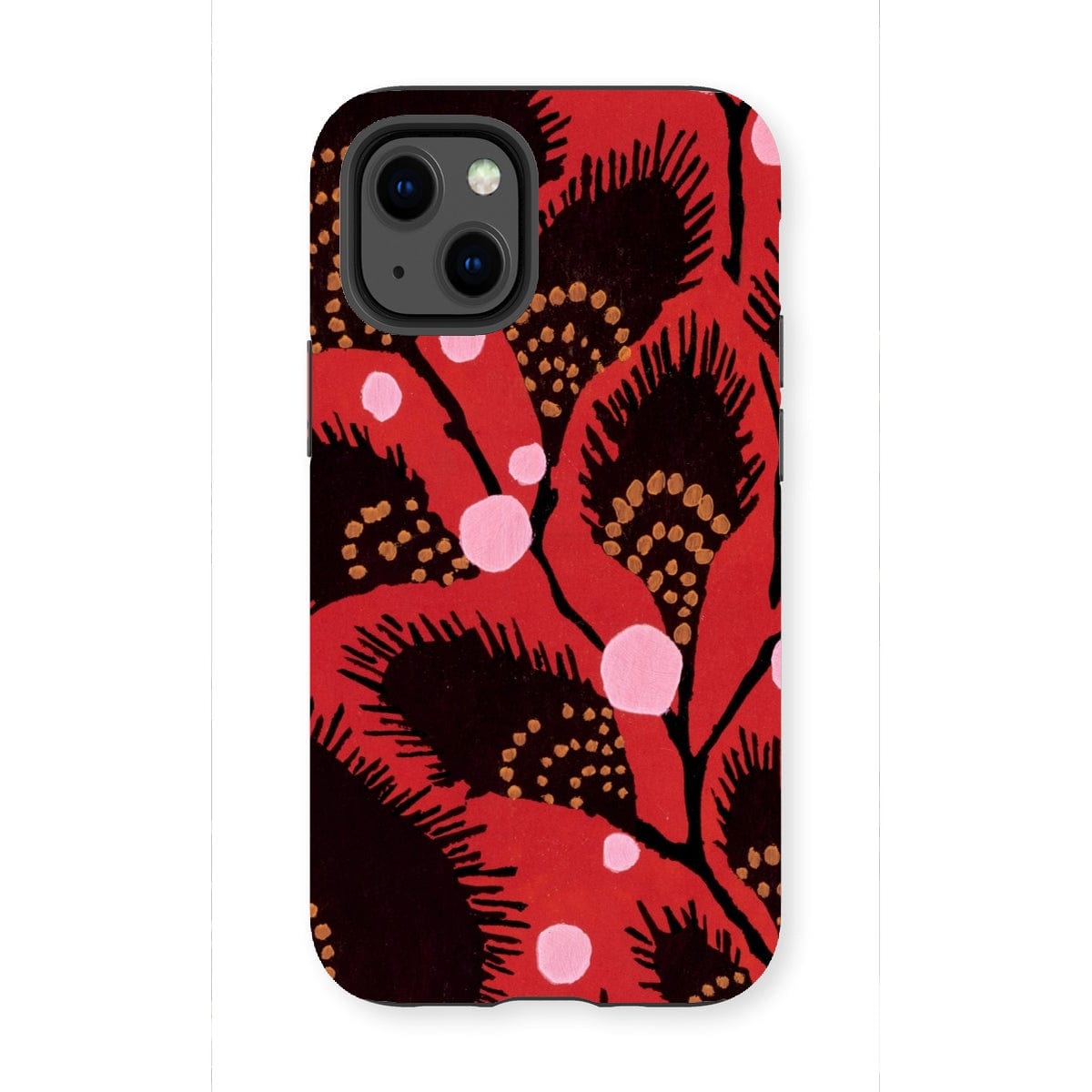 Casezest Mobile Phone Case for iPhone 13 Mini / Gloss Séguy Art Deco Flower Design