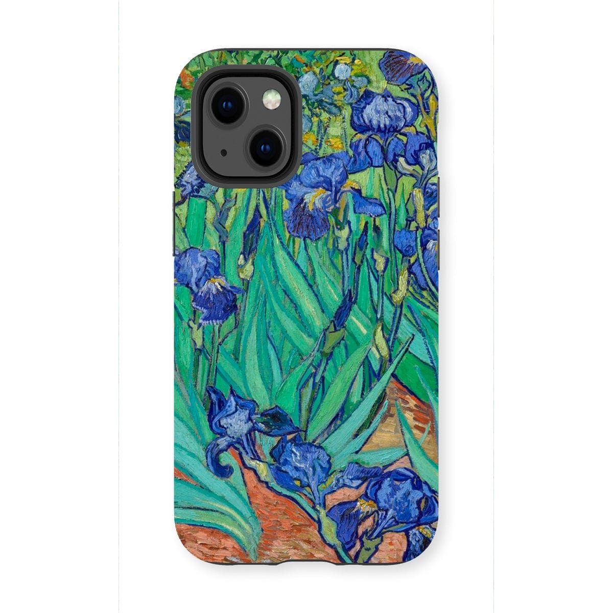 Casezest Mobile Phone Case for iPhone 13 Mini / Gloss Van Gogh Irises Design