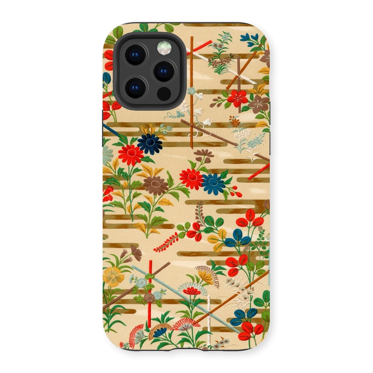 Casezest Mobile Phone Case for iPhone 13 Pro / Gloss Audsley Japanese Paper Design