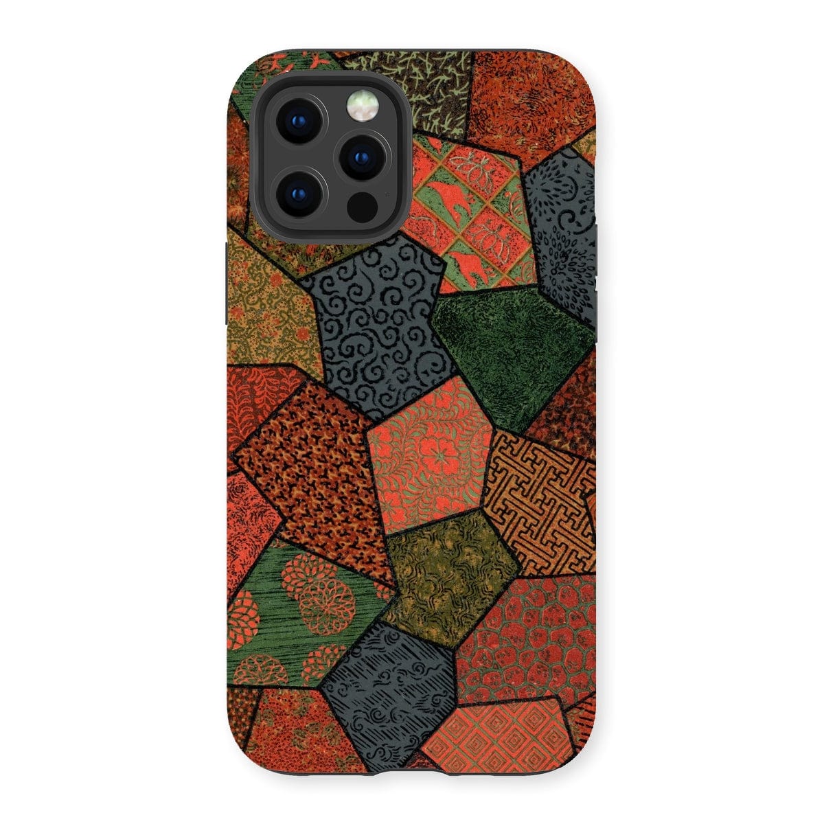 Casezest Mobile Phone Case for iPhone 13 Pro / Gloss Audsley Polygonal Design