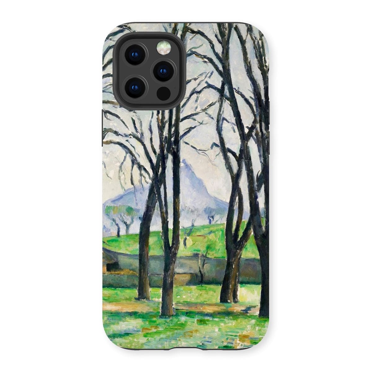 Casezest Mobile Phone Case for iPhone 13 Pro / Gloss Cézanne Chestnut Trees Design