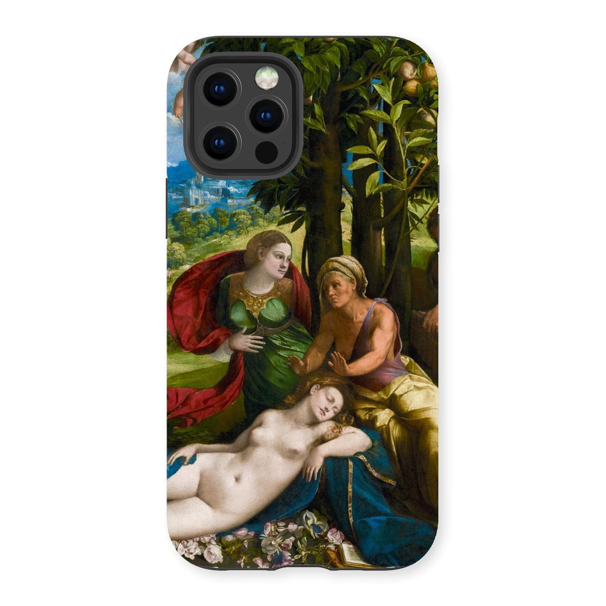 Casezest Mobile Phone Case for iPhone 13 Pro / Gloss Dossi Mythological Design