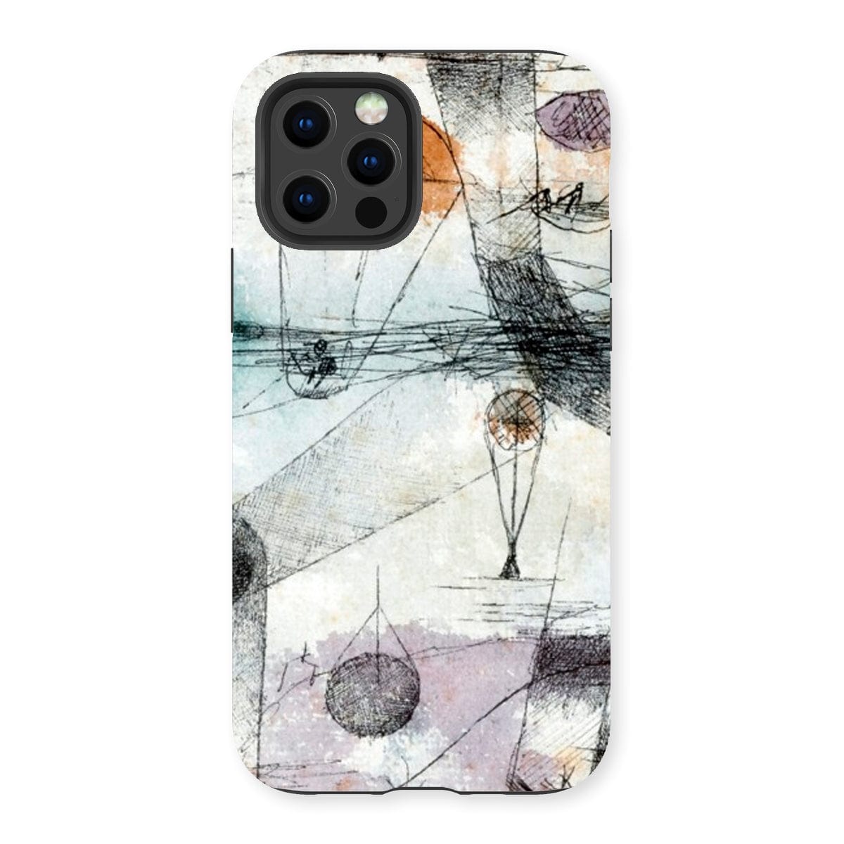 Casezest Mobile Phone Case for iPhone 13 Pro / Gloss Klee Realm of Air Design