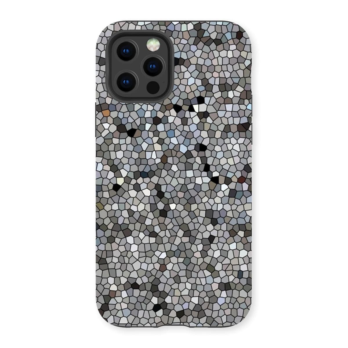 Casezest Mobile Phone Case for iPhone 13 Pro / Gloss Mosaic Texture Design