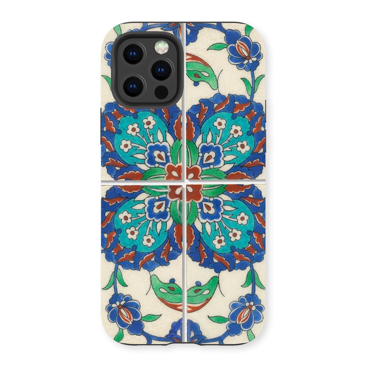 Casezest Mobile Phone Case for iPhone 13 Pro / Gloss Persian Style Tile Design