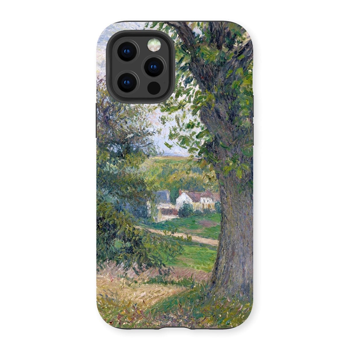 Casezest Mobile Phone Case for iPhone 13 Pro / Gloss Pissarro Chestnut Trees Design