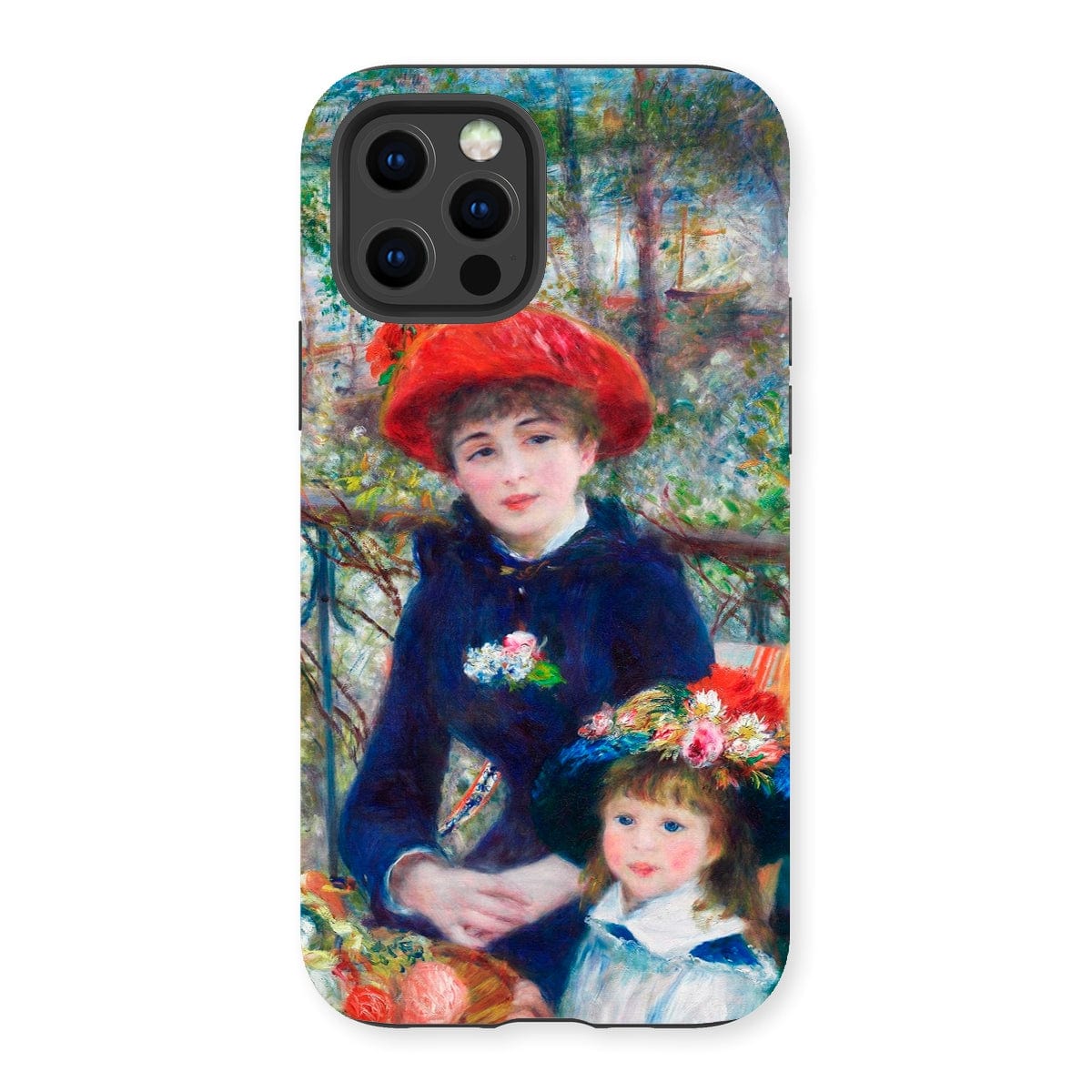 Casezest Mobile Phone Case for iPhone 13 Pro / Gloss Renoir Two Sisters Design