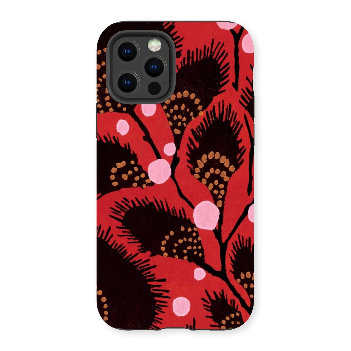 Casezest Mobile Phone Case for iPhone 13 Pro / Gloss Séguy Art Deco Flower Design