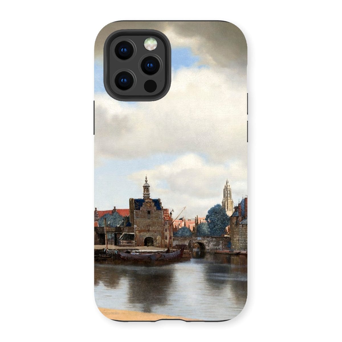 Casezest Mobile Phone Case for iPhone 13 Pro / Gloss Vermeer View of Delft Design