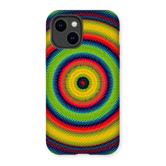 Casezest Mobile Phone Case for iPhone 14 / Gloss Circle Eye Design