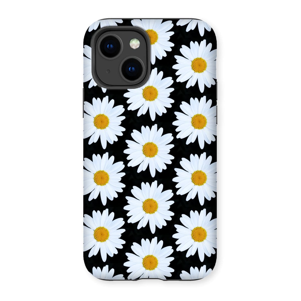 Casezest Mobile Phone Case for iPhone 14 / Gloss Daisy Grid Design