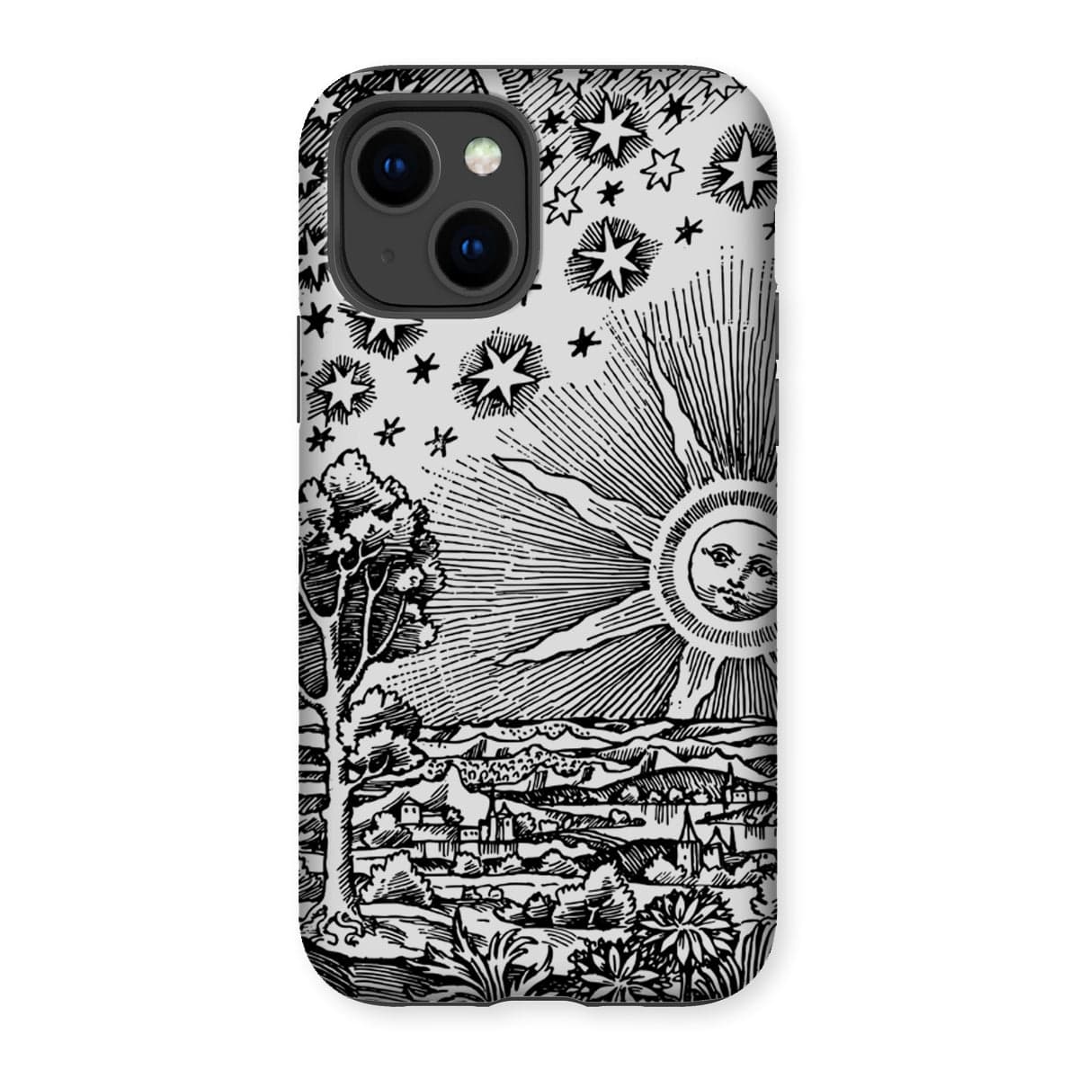 Casezest Mobile Phone Case for iPhone 14 / Gloss Flammarion Design