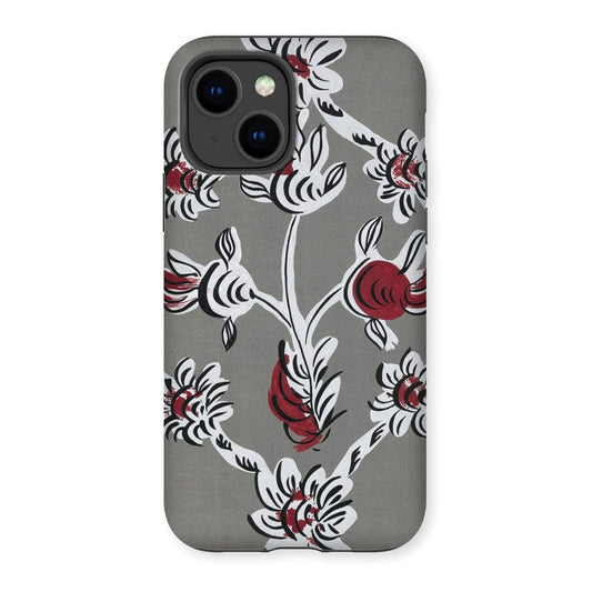 Casezest Mobile Phone Case for iPhone 14 / Gloss Hand–Painted Wall Design