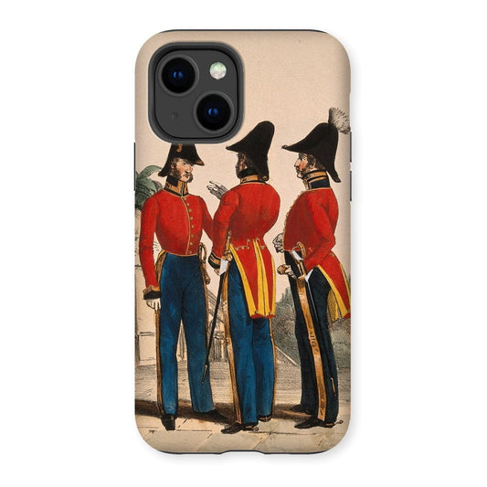 Casezest Mobile Phone Case for iPhone 14 / Gloss Holstein Officers Design