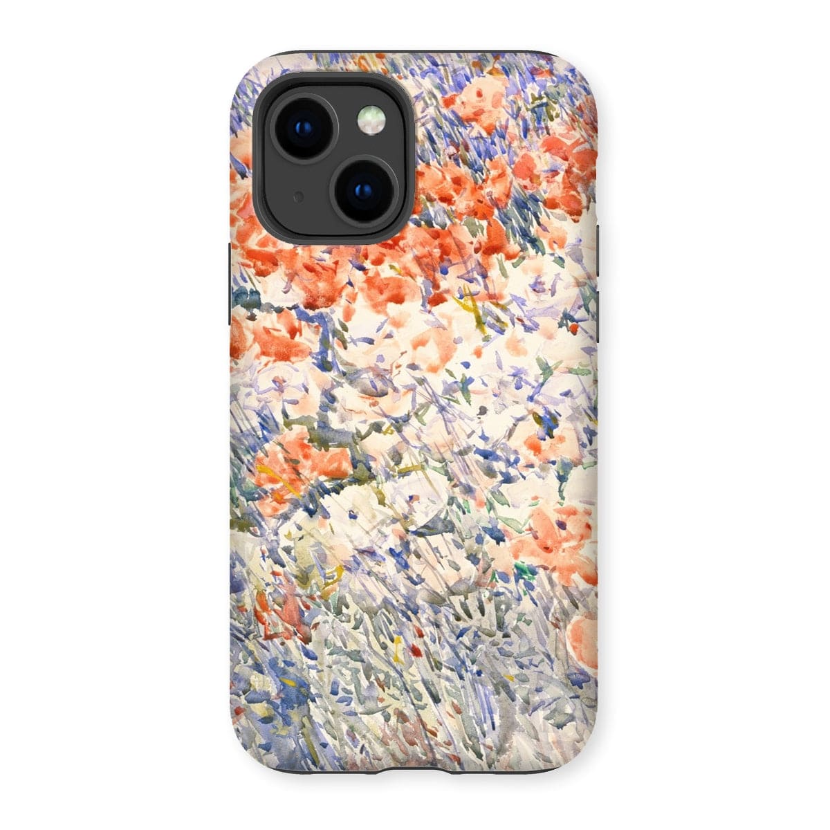 Casezest Mobile Phone Case for iPhone 14 / Gloss Island Garden Design