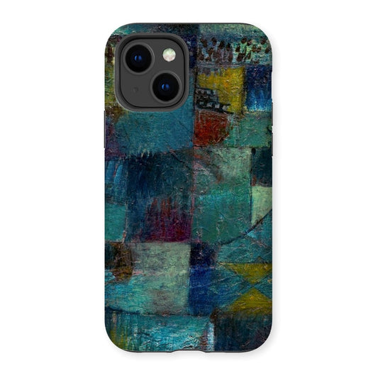 Casezest Mobile Phone Case for iPhone 14 / Gloss Klee Terraced Garden Design