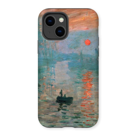 Casezest Mobile Phone Case for iPhone 14 / Gloss Monet Sunrise Design