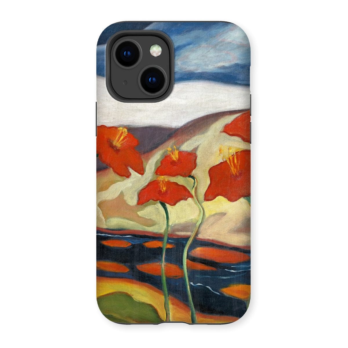 Casezest Mobile Phone Case for iPhone 14 / Gloss Palugyay Landsape Design