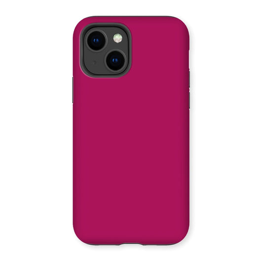 Casezest Mobile Phone Case for iPhone 14 / Gloss Pure Bright Pink Design