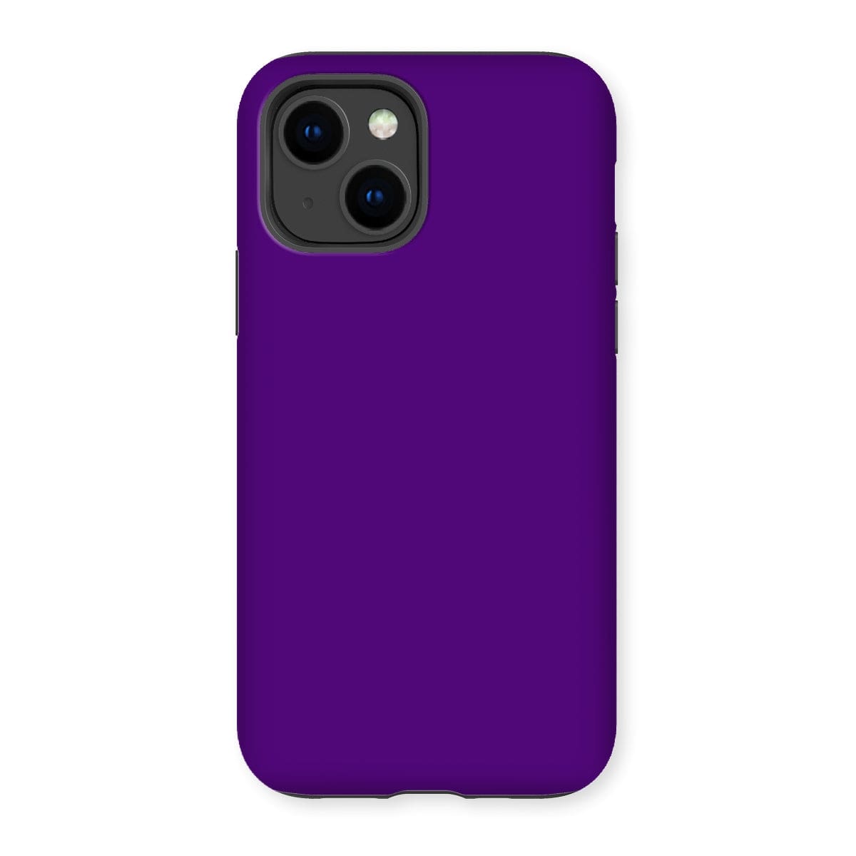 Casezest Mobile Phone Case for iPhone 14 / Gloss Pure Mid Purple Design