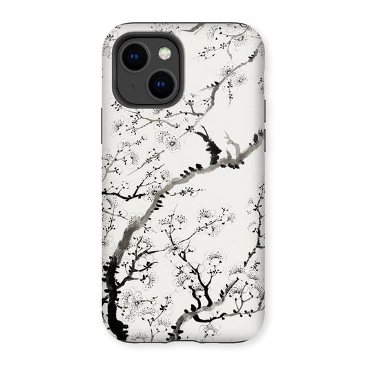 Casezest Mobile Phone Case for iPhone 14 / Gloss Rashan Chinese Cherry Design