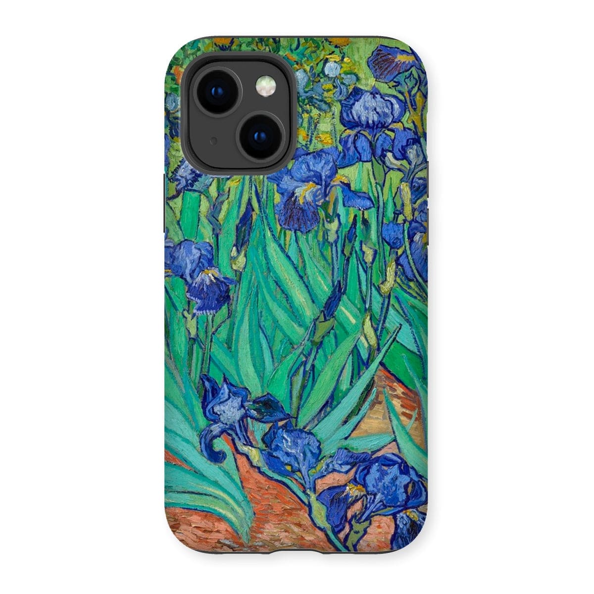 Casezest Mobile Phone Case for iPhone 14 / Gloss Van Gogh Irises Design