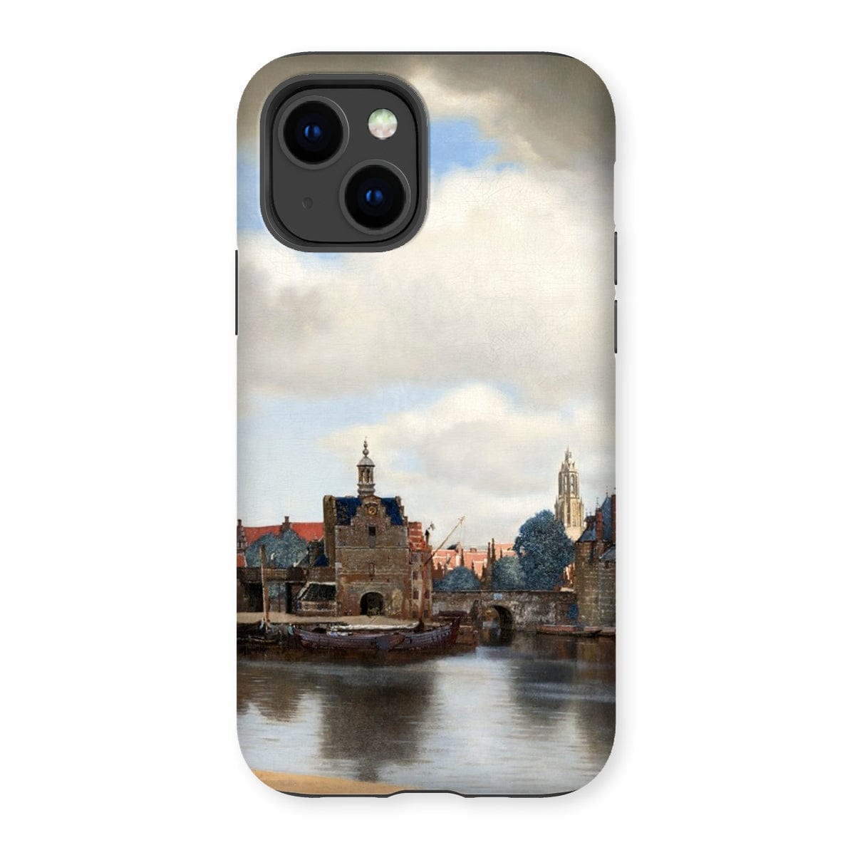 Casezest Mobile Phone Case for iPhone 14 / Gloss Vermeer View of Delft Design