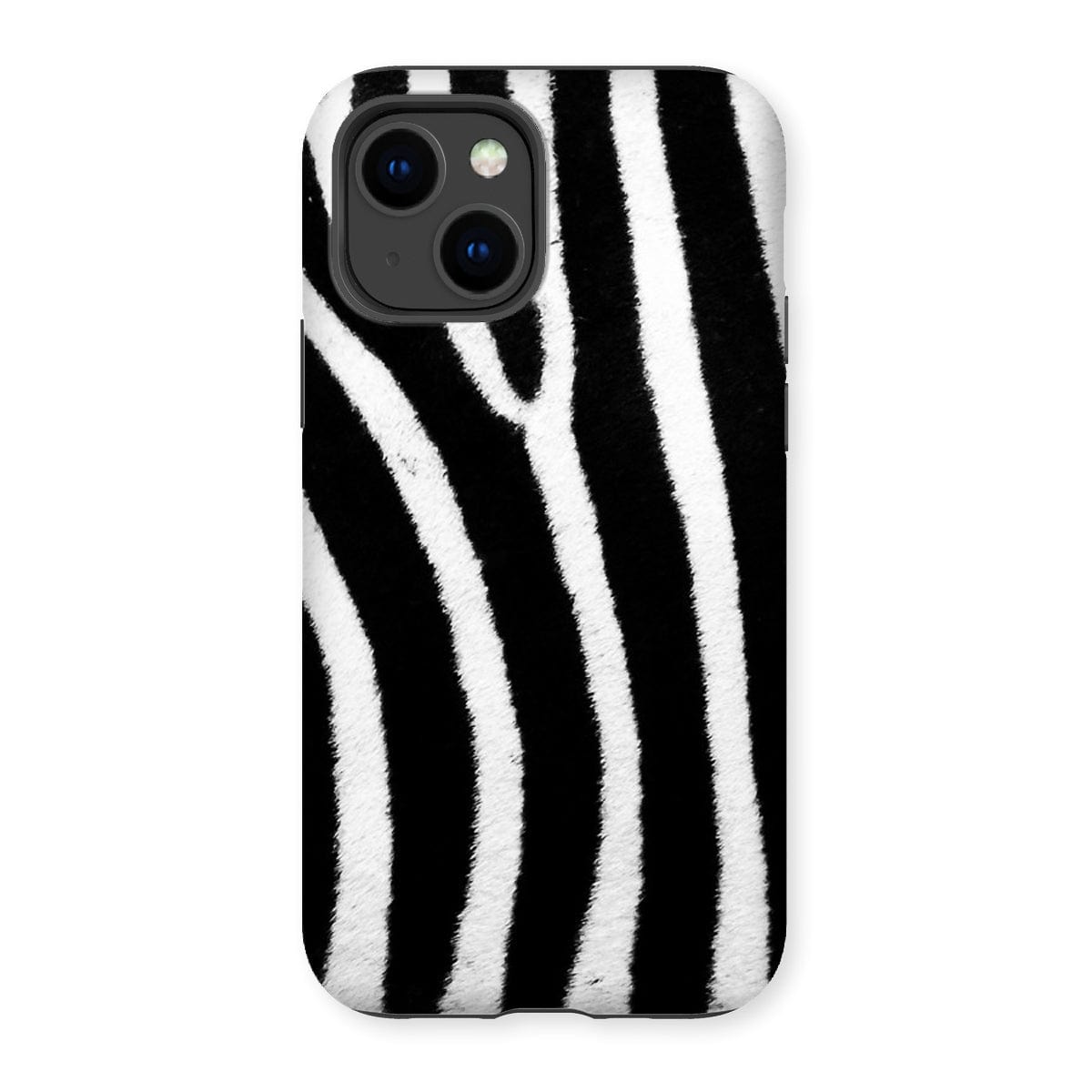 Casezest Mobile Phone Case for iPhone 14 / Gloss Zebra Design