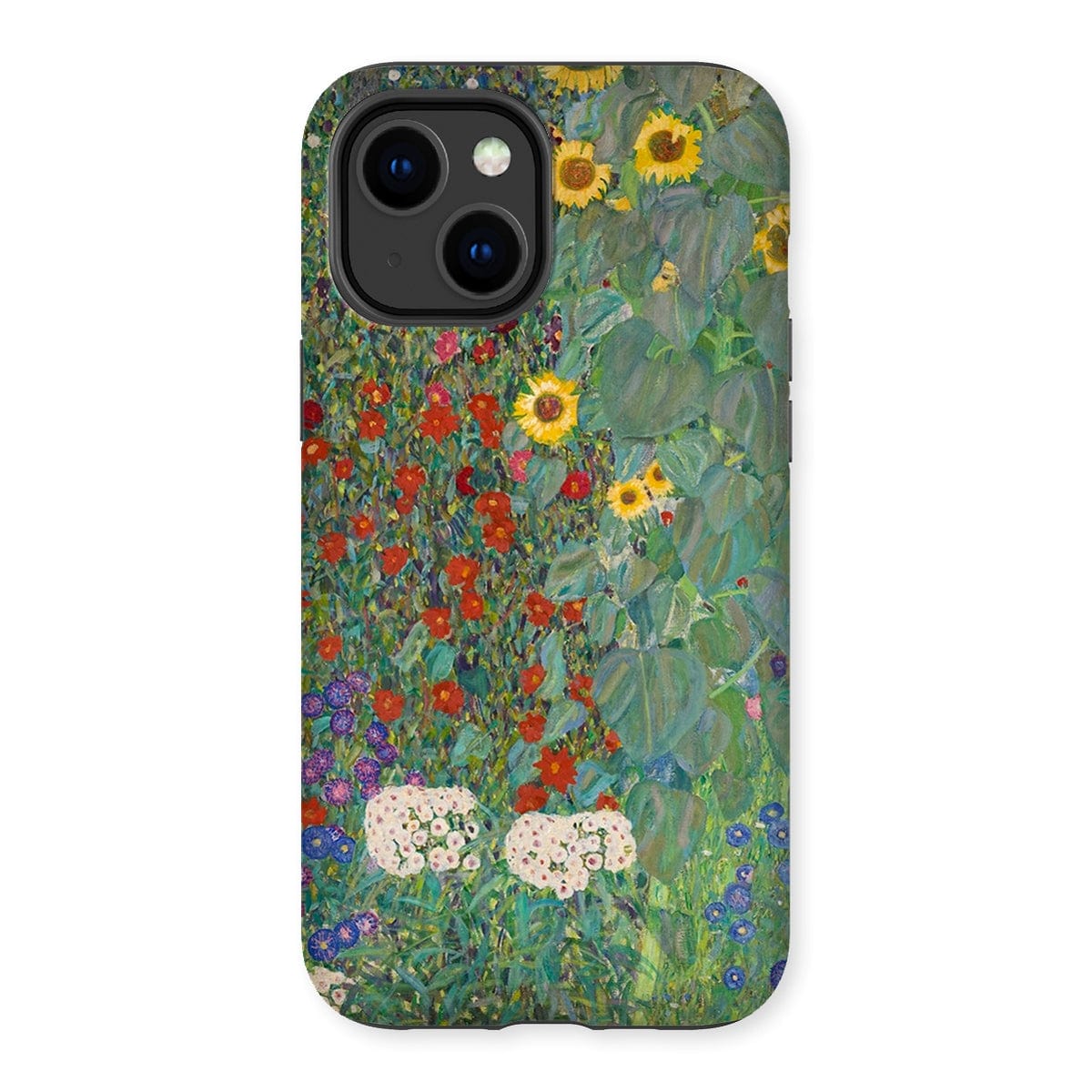 Casezest Mobile Phone Case for iPhone 14 Plus / Gloss Klimt Farm Garden Design