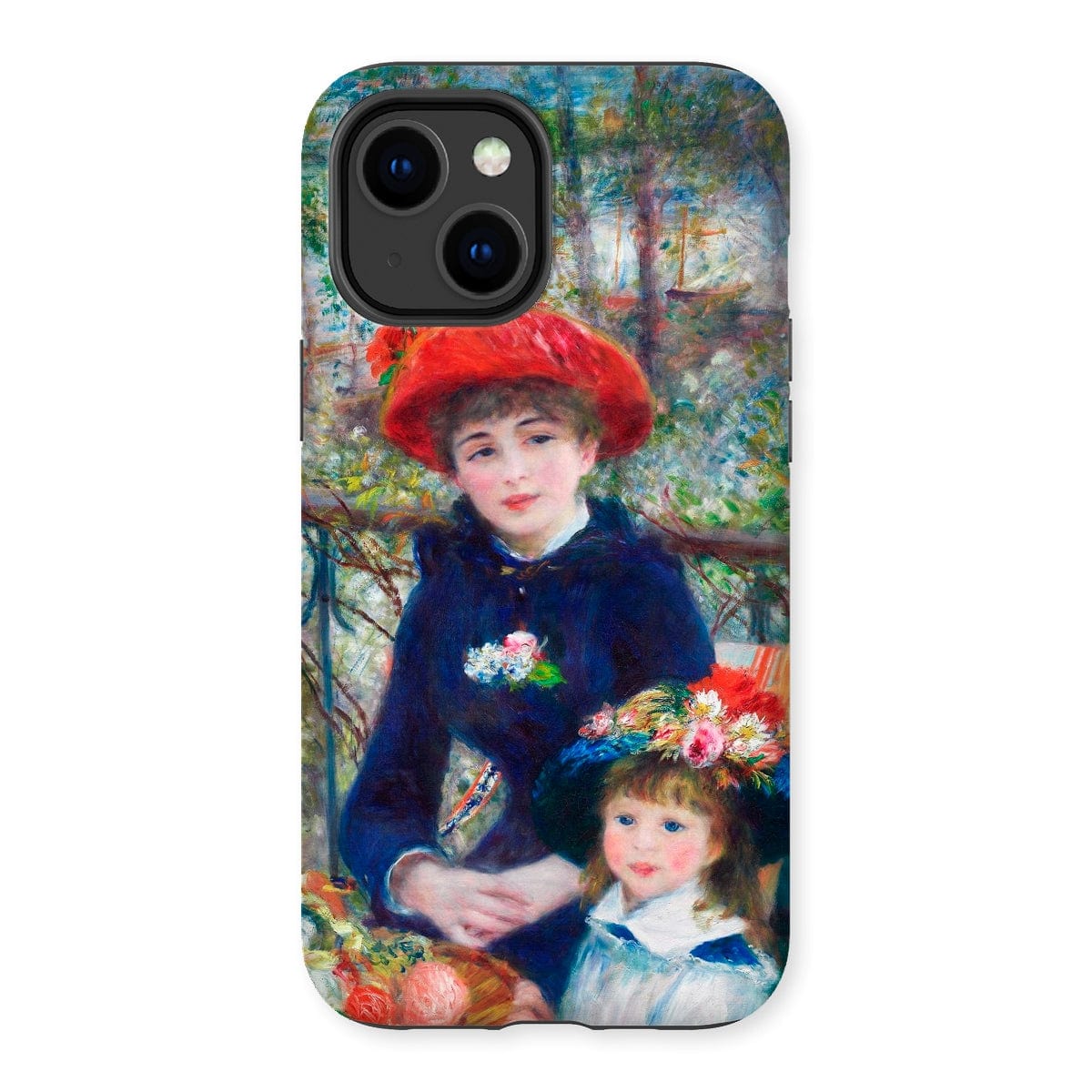 Casezest Mobile Phone Case for iPhone 14 Plus / Gloss Renoir Two Sisters Design