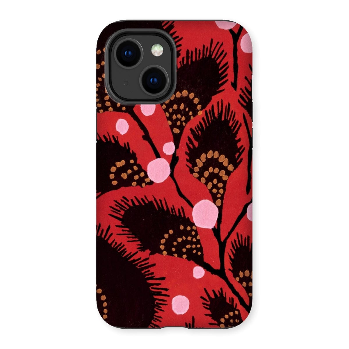 Casezest Mobile Phone Case for iPhone 14 Plus / Gloss Séguy Art Deco Flower Design