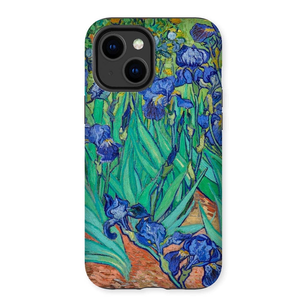 Casezest Mobile Phone Case for iPhone 14 Plus / Gloss Van Gogh Irises Design