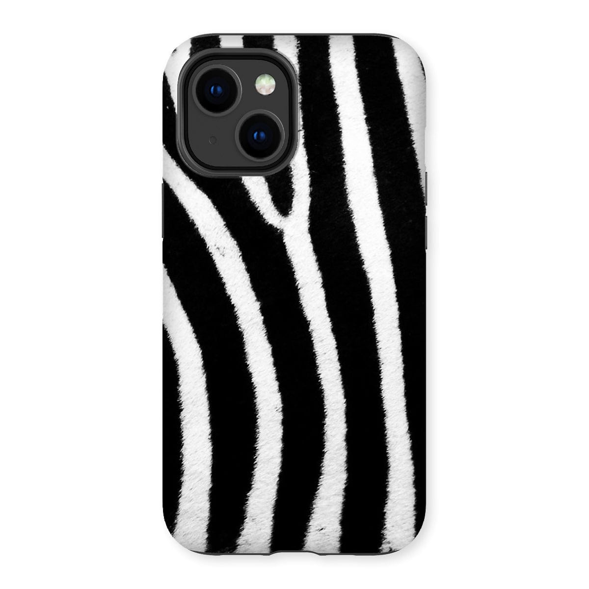 Casezest Mobile Phone Case for iPhone 14 Plus / Gloss Zebra Design