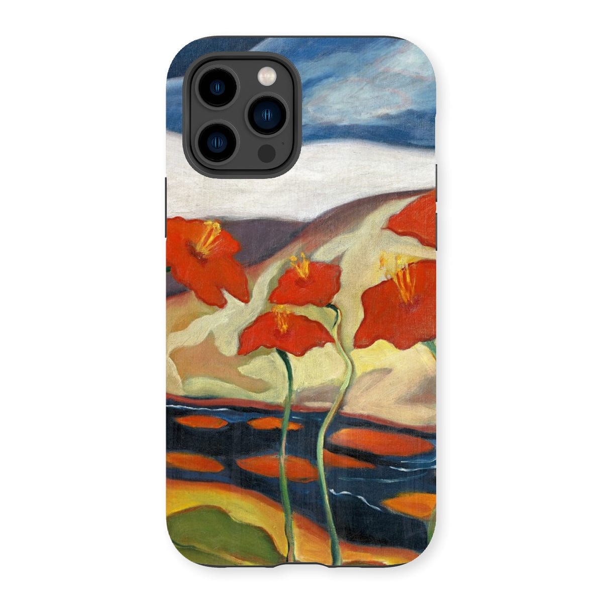 Casezest Mobile Phone Case for iPhone 14 Pro / Gloss Palugyay Landsape Design