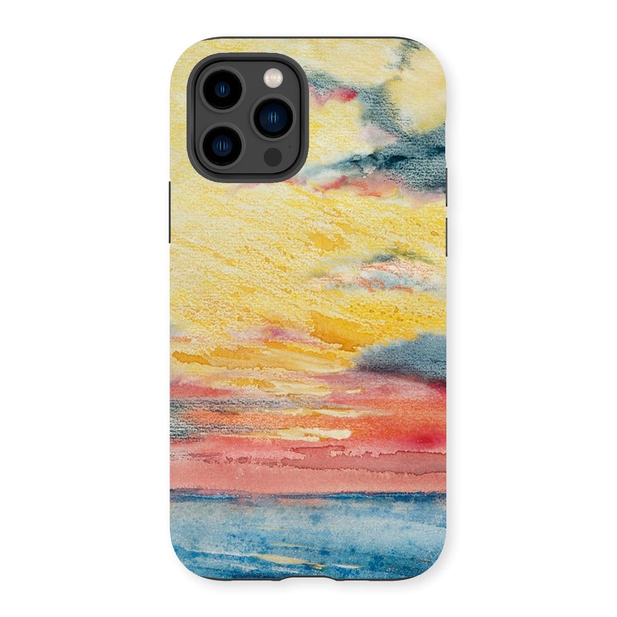 Casezest Mobile Phone Case for iPhone 14 Pro / Gloss Pennell Sunset Design