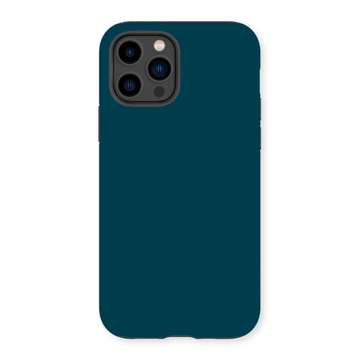 Casezest Mobile Phone Case for iPhone 14 Pro / Gloss Pure Dark Blue Design