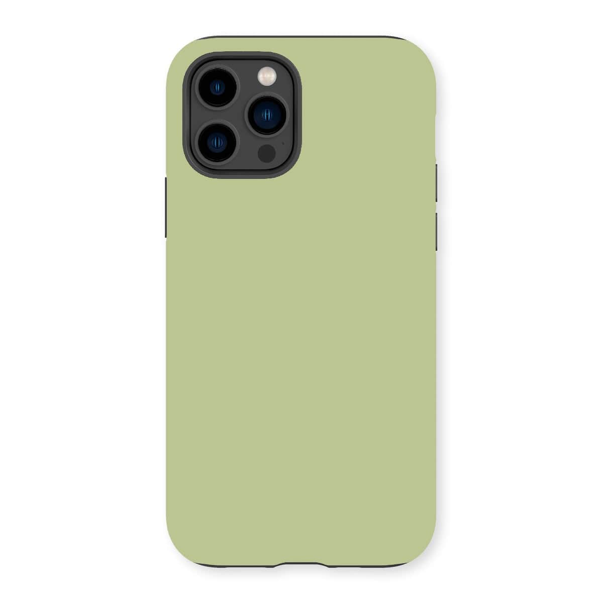 Casezest Mobile Phone Case for iPhone 14 Pro / Gloss Pure Light Green Design