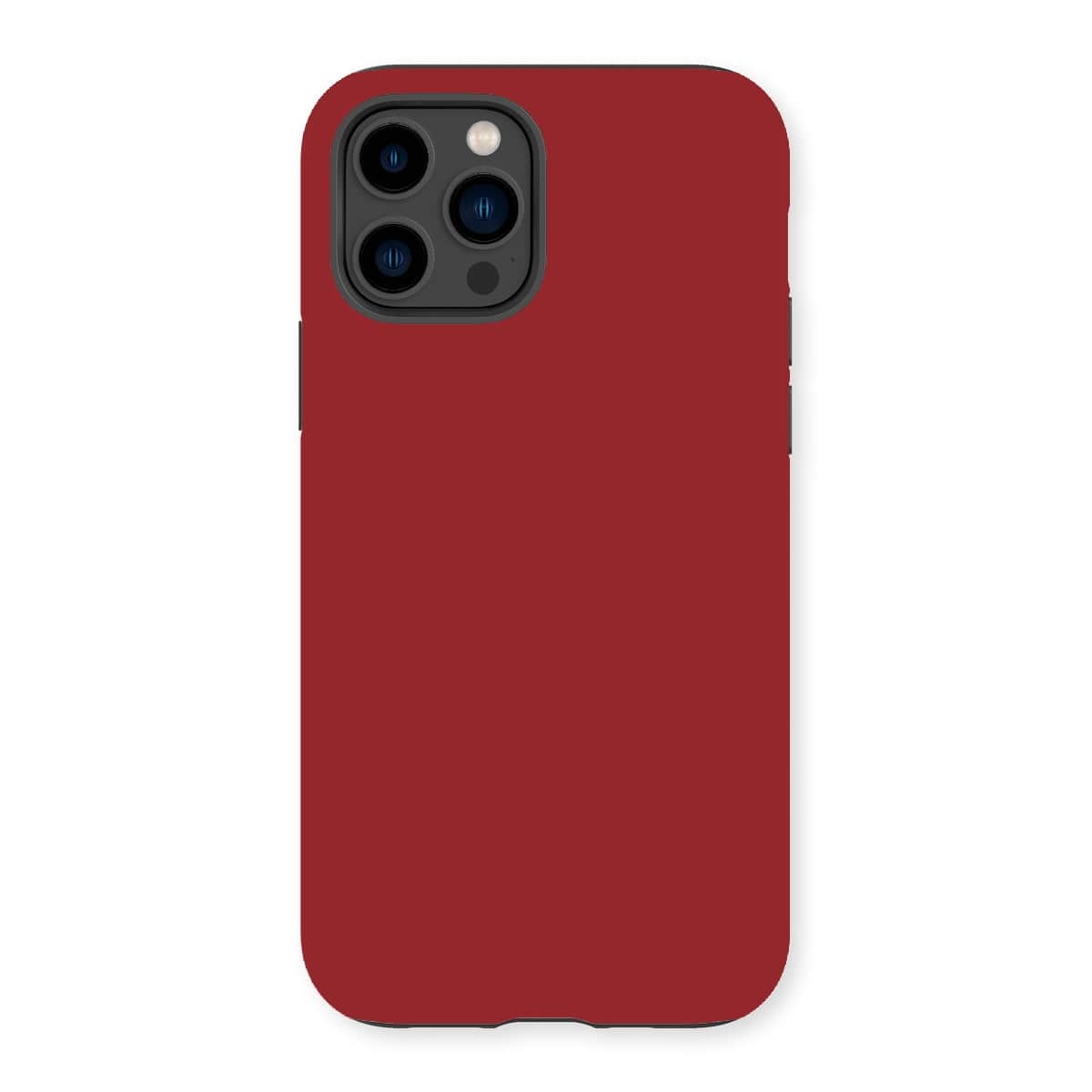 Casezest Mobile Phone Case for iPhone 14 Pro / Gloss Pure Mid Red Design