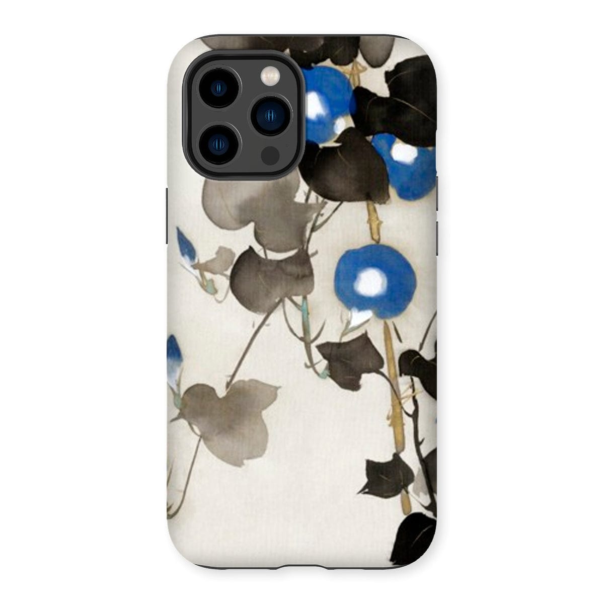 Casezest Mobile Phone Case for iPhone 14 Pro Max / Gloss Kamisaka Flowers Design