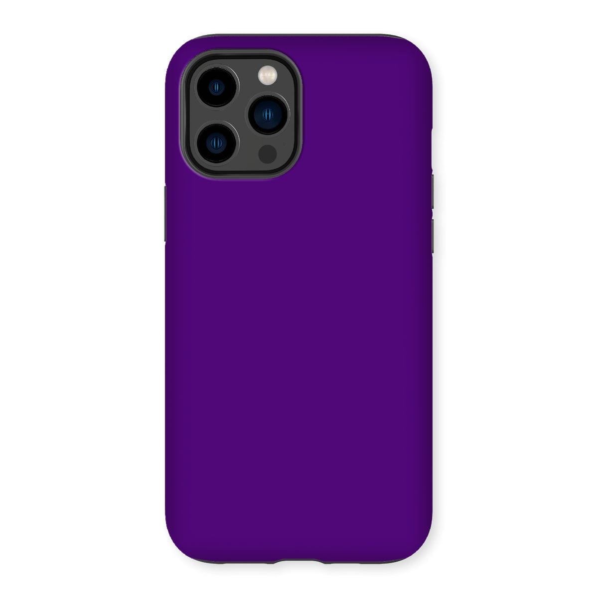 Casezest Mobile Phone Case for iPhone 14 Pro Max / Gloss Pure Mid Purple Design