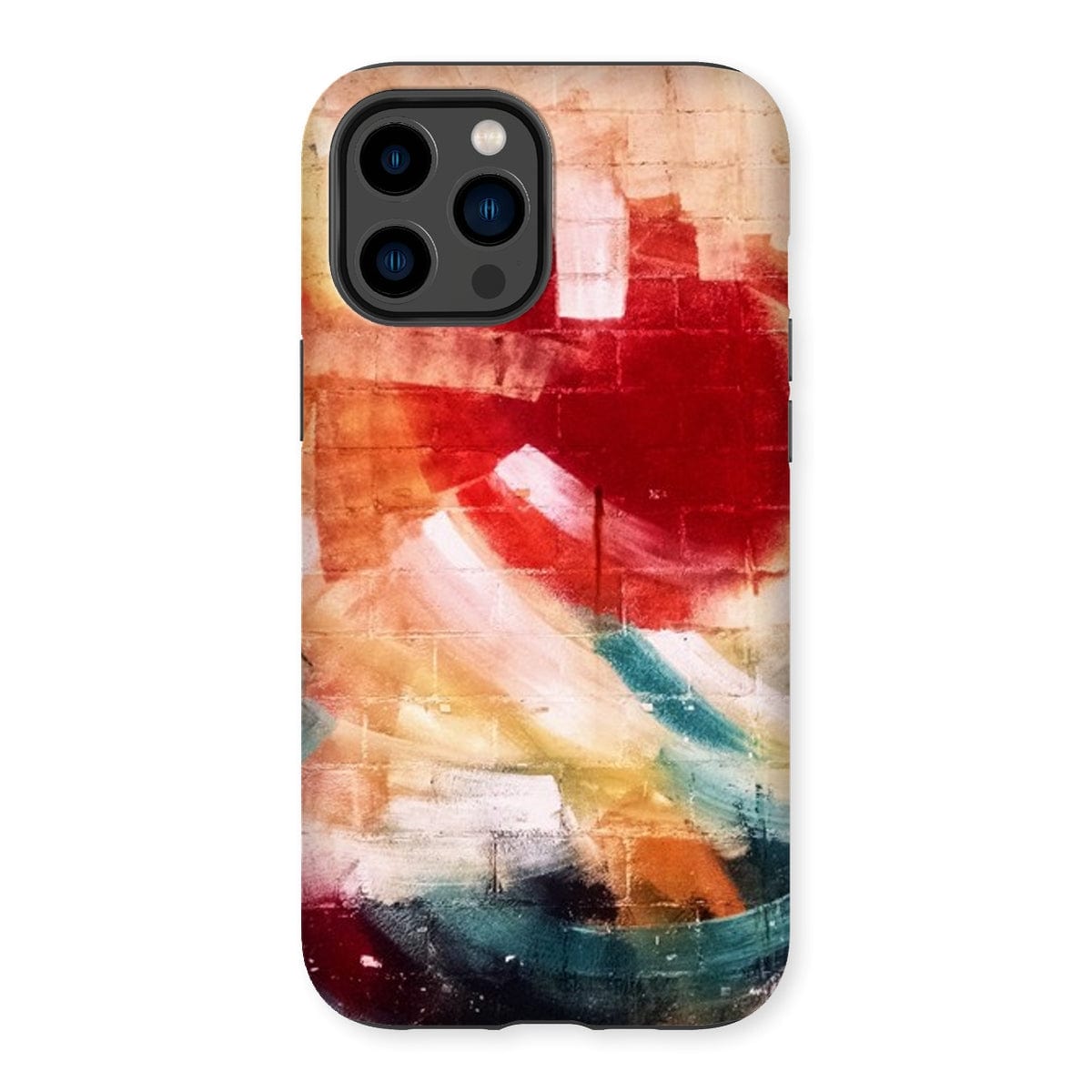 Casezest Mobile Phone Case for iPhone 14 Pro Max / Gloss Santa Tecla Painted Wall Design