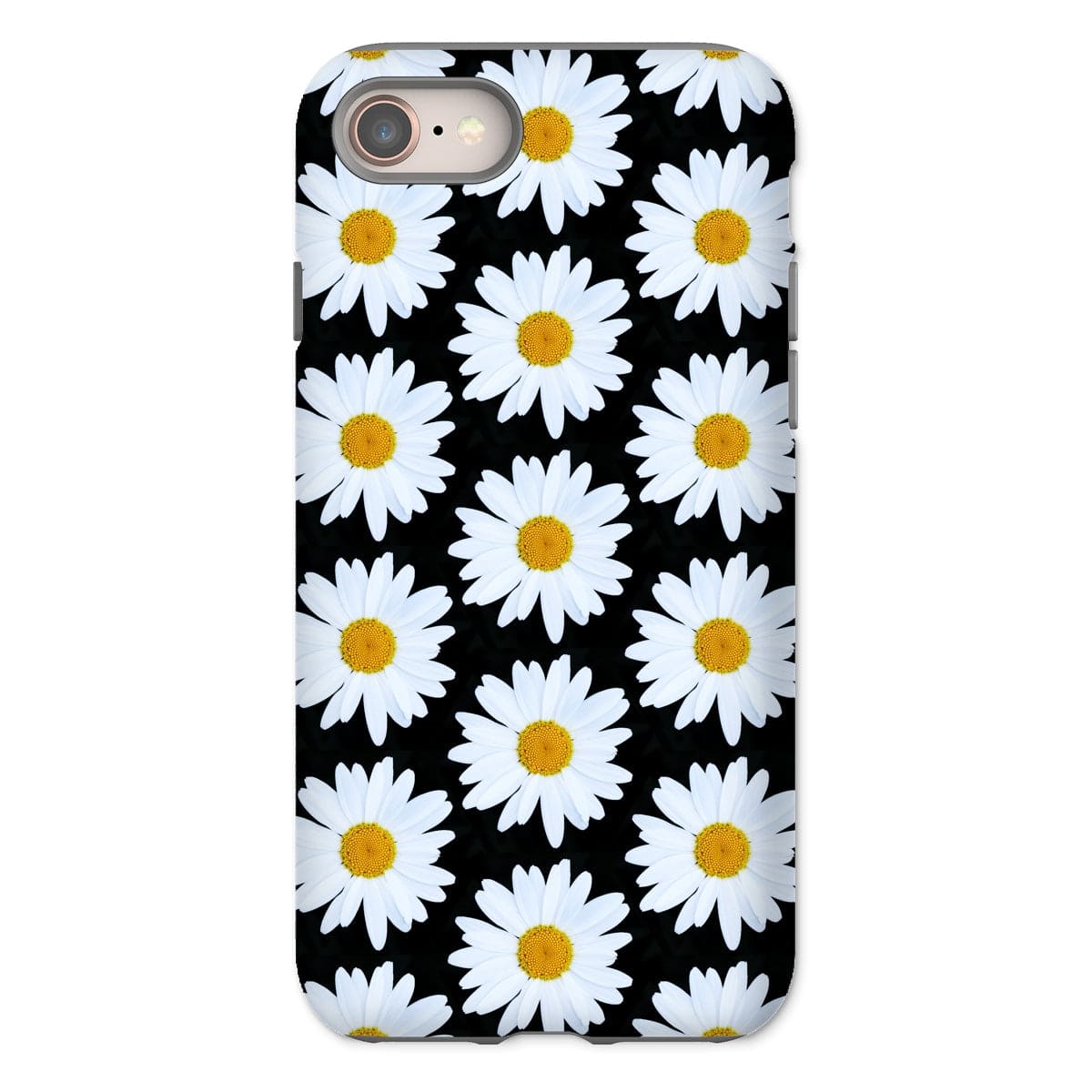 Casezest Mobile Phone Case for iPhone 8 / Gloss Daisy Grid Design