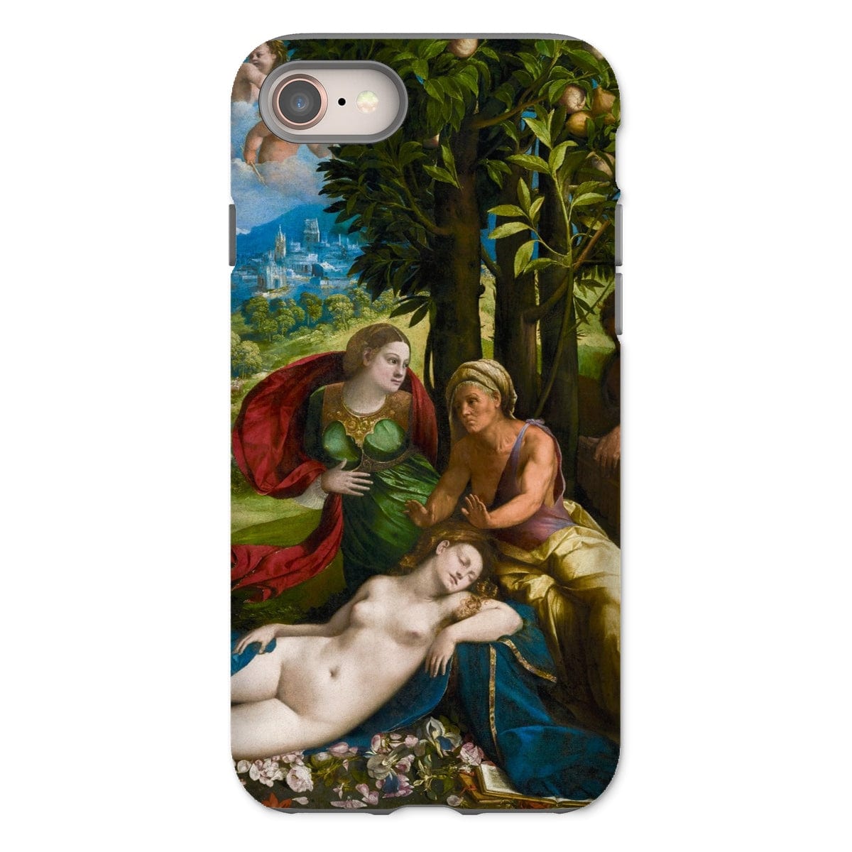 Casezest Mobile Phone Case for iPhone 8 / Gloss Dossi Mythological Design